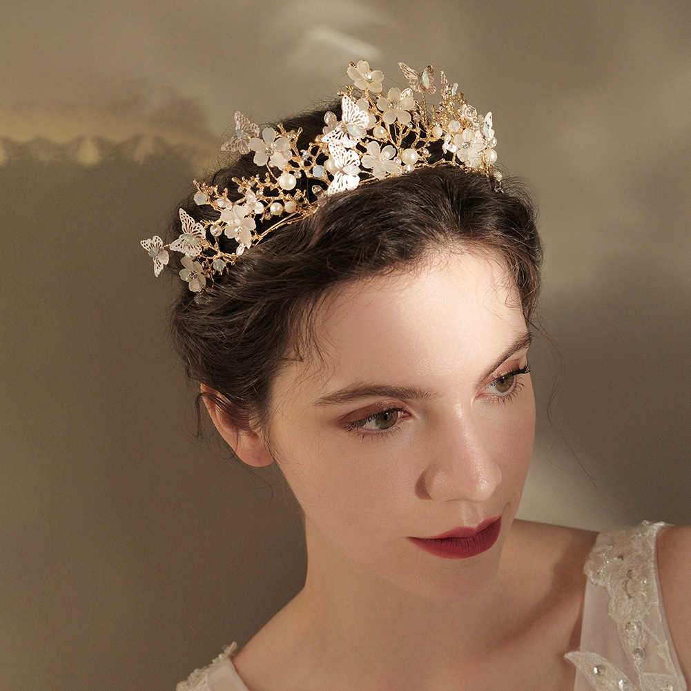Fairy Handmade Butterfly Flower Crown Hair Accessories
