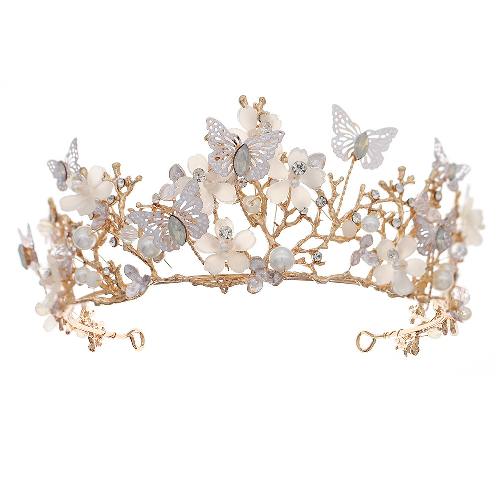 Fairy Handmade Butterfly Flower Crown Hair Accessories