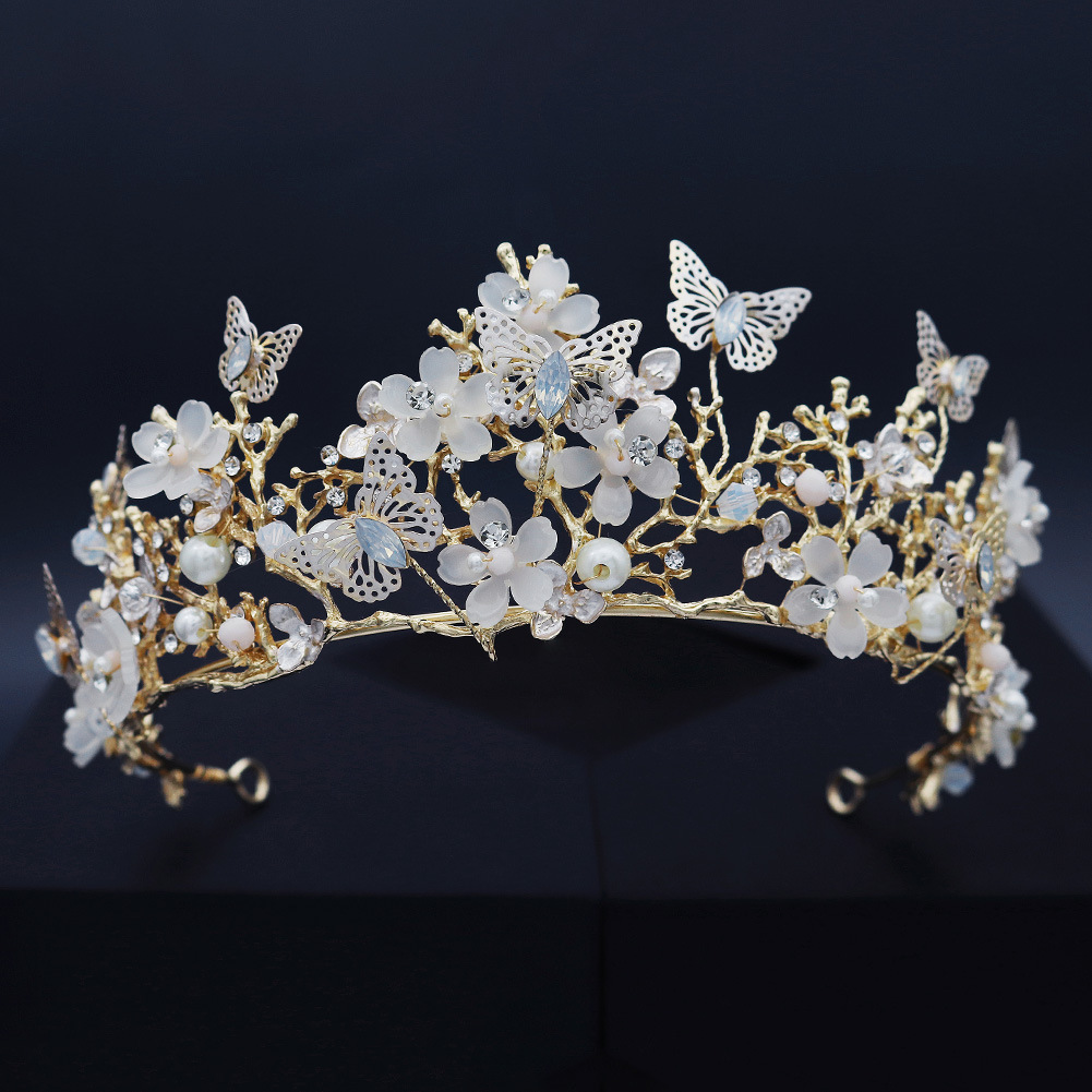 Fairy Handmade Butterfly Flower Crown Hair Accessories