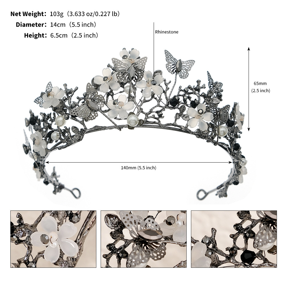 Fairy Handmade Butterfly Flower Crown Hair Accessories
