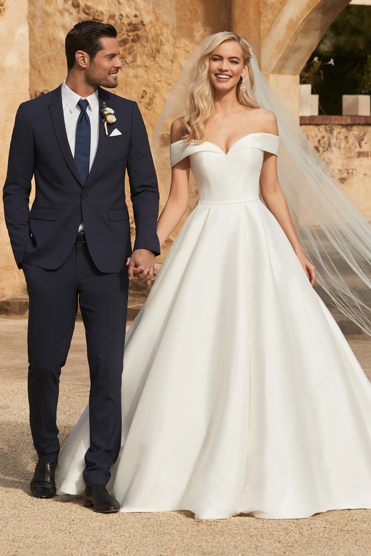 Classic Modern Ballgown With Pockets KENNEDY | STYLE Y12014