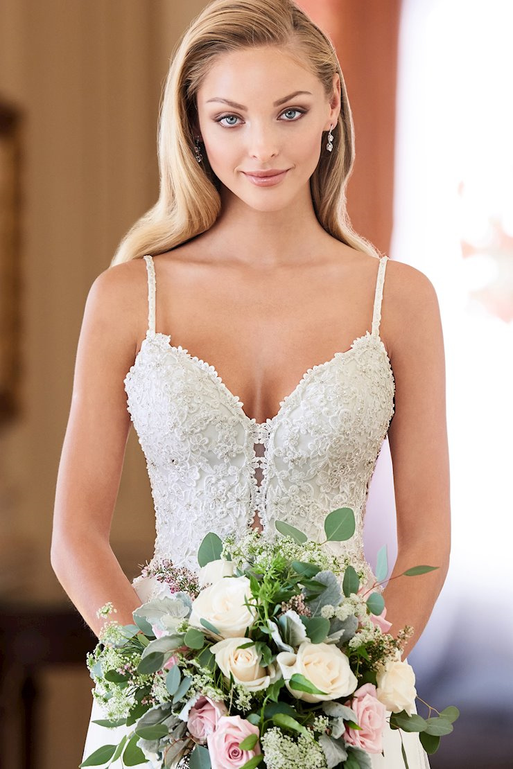 A-Line Deep Plunging Sweetheart Chiffon Beach Wedding Dress #218164