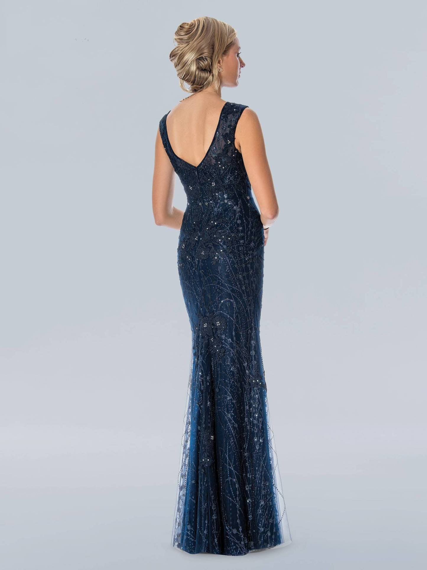 Detachable over skirt  mother of the bride  #23359 