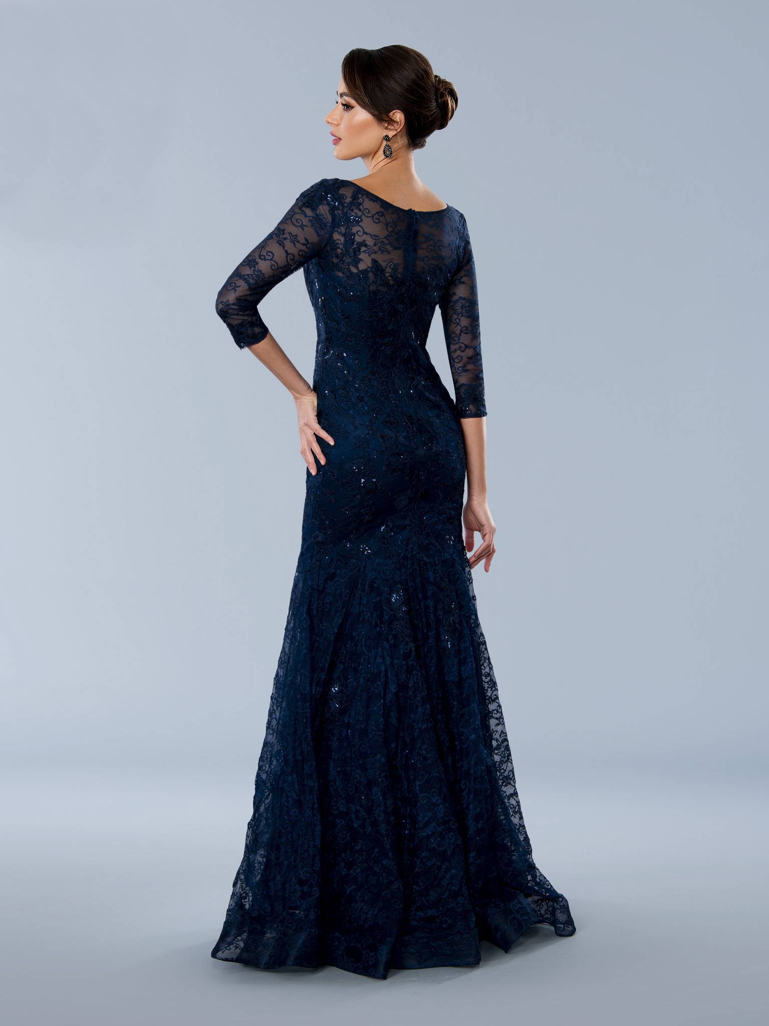 navy blue mother of the bride  #24368