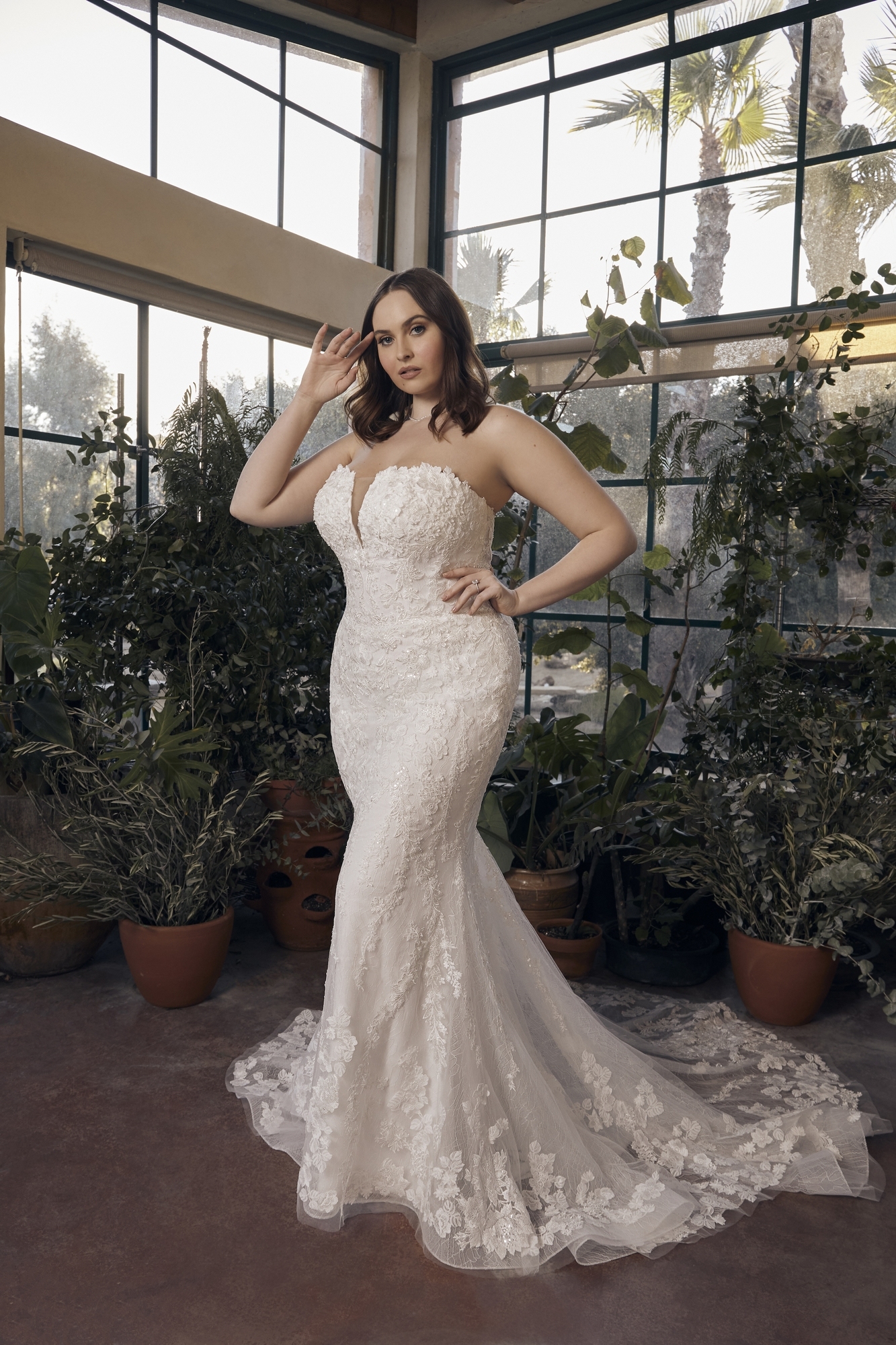 CASABLANCA wedding dress STYLE 2520 HATTIE