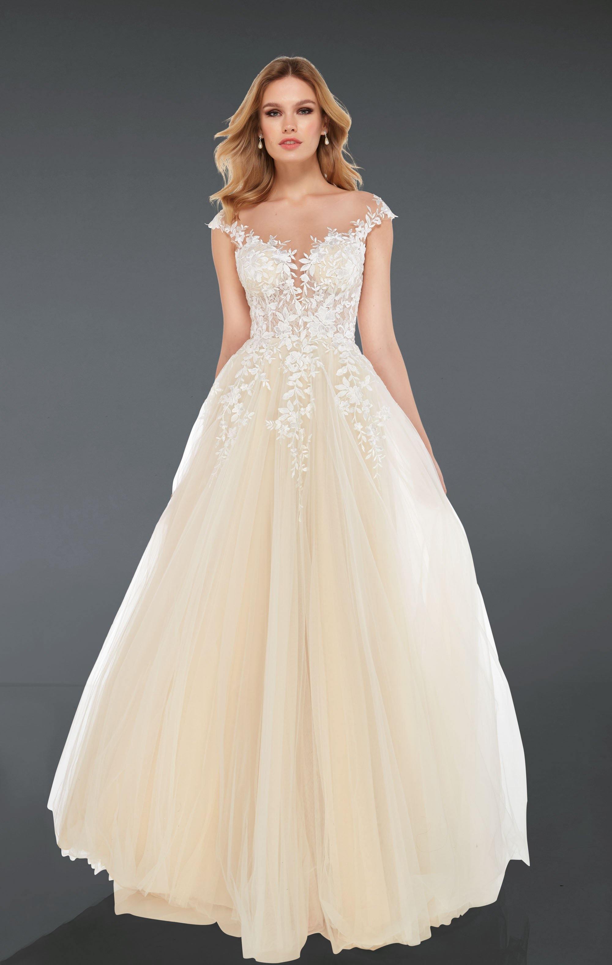 Lace-appliqued organza ALICEPARIS 5090