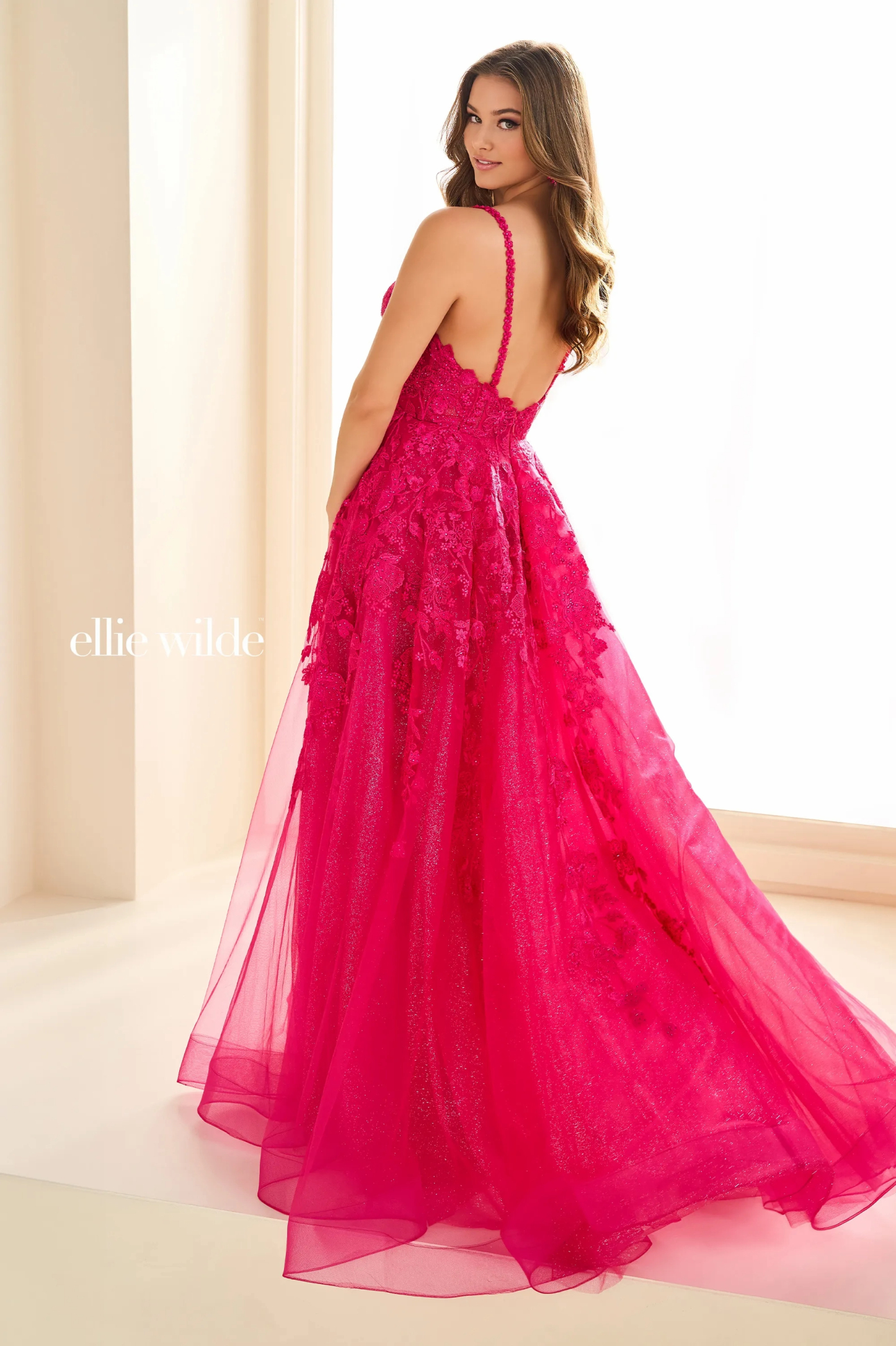 A-Line Sweetheart Sleeveless Lace Appliques Corset Bodice Prom Dress ﻿#EW36015
