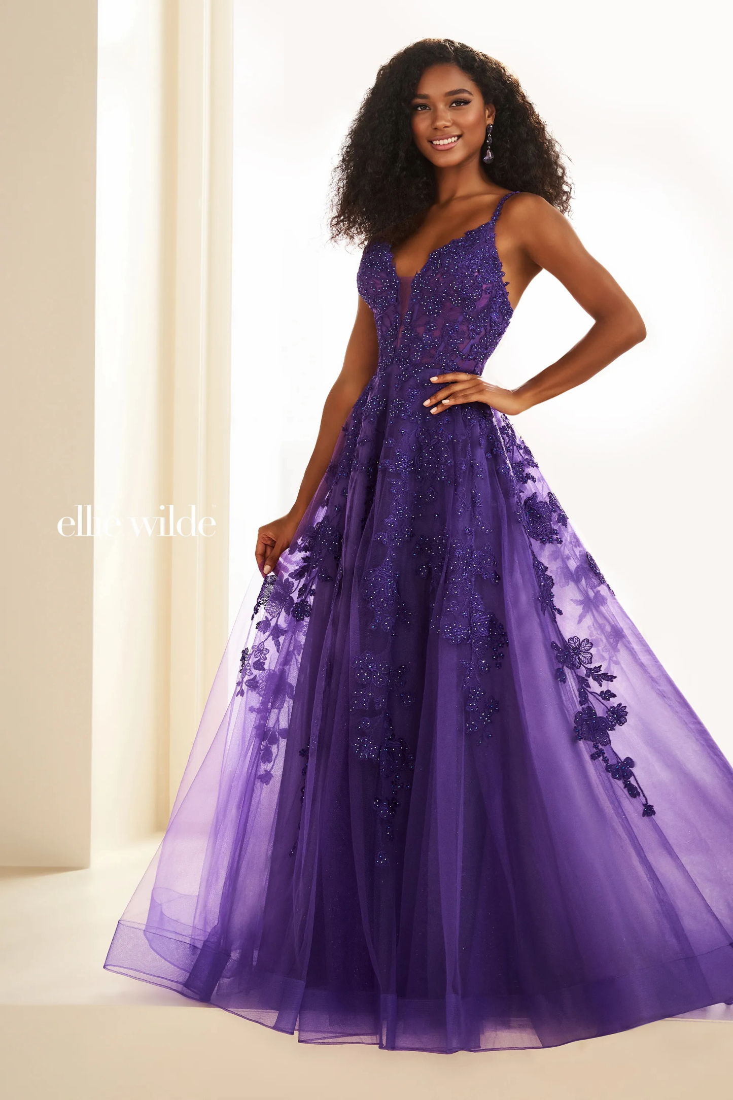 A-Line Sweetheart Sleeveless Lace Appliques Corset Bodice Prom Dress ﻿#EW36015