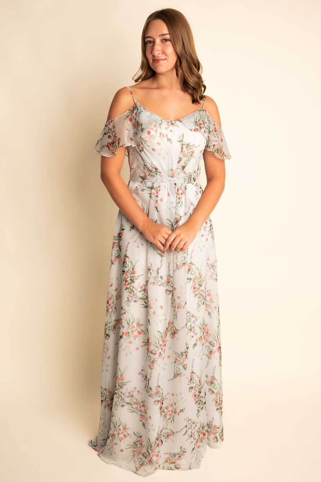 Sexy A-Line Chiffon Sweetheart Spaghetti Straps Bridesmaid Dress