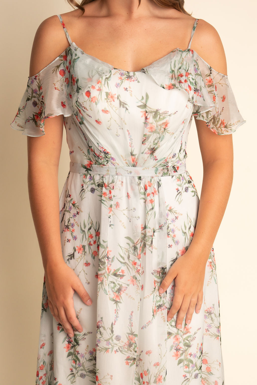 Sexy A-Line Chiffon Sweetheart Spaghetti Straps Bridesmaid Dress #RJBM046