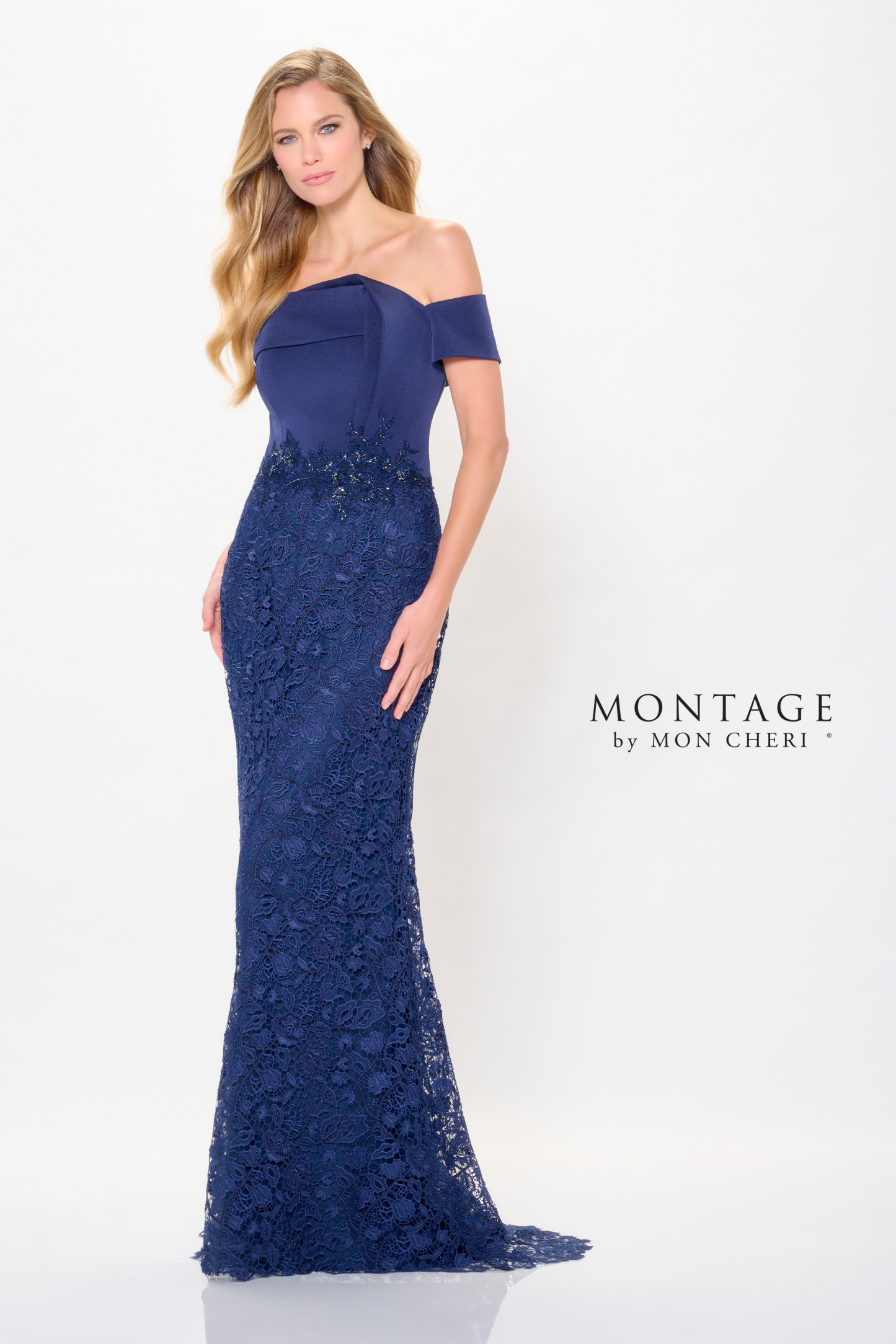 Enchanting Fit and Flare Asymmetric Beading Sequin Mother of the Bride