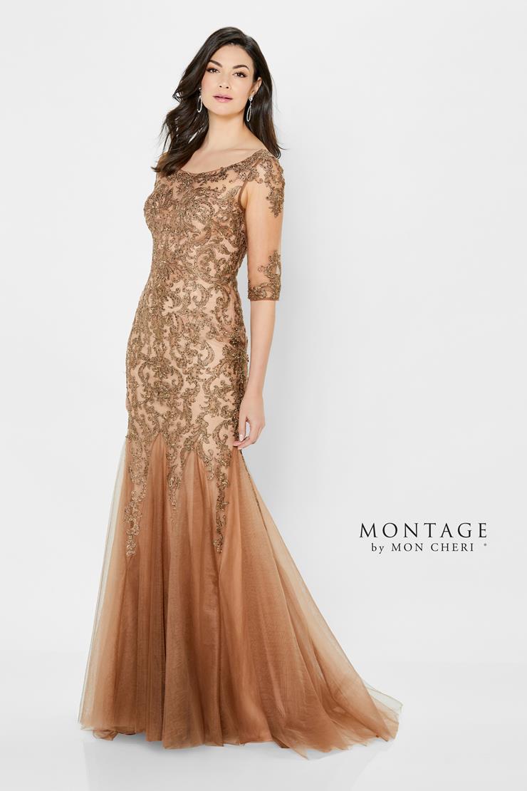 Elegant Fit and Flare Scoop Lace Tulle Mother Of The Bride Dress #122901