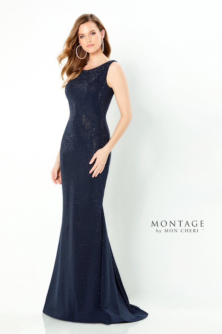 Fit Jewel Sleeveless Heavy Jersey Mother Of The Bride Dress #220950