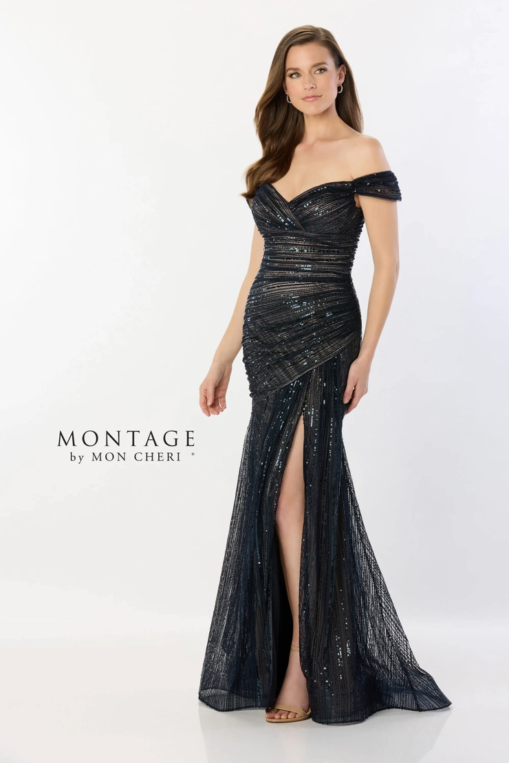 Mermaid Sweetheart Sequin Tulle Mother of the Bride Dress #M2240