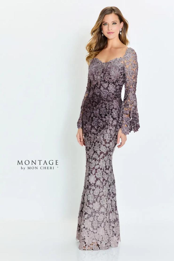 Fit and Flare Sweetheart Long Sleeve Tulle Mother of the Bride Dress #M530