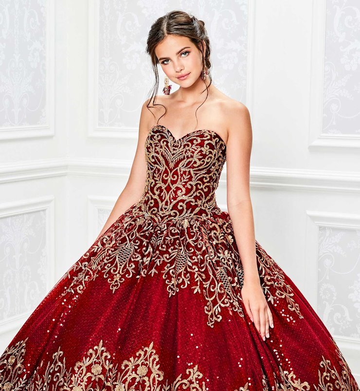 Strapless Sweetheart Sparkle Tulle Quinceanera Dress #PR11945