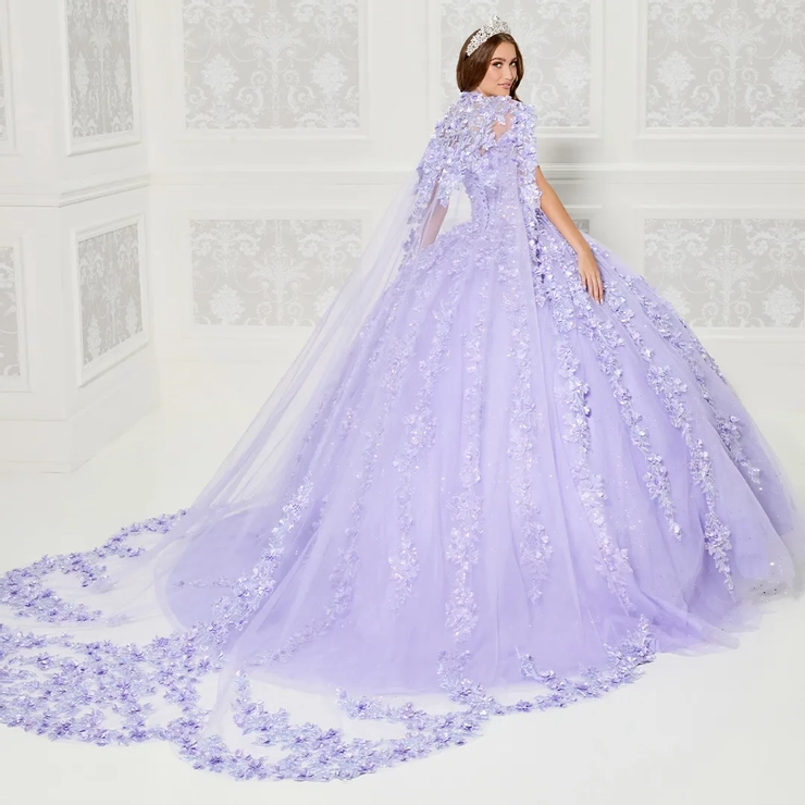 Sweetheart Off-the-Shoulder Embroidered Lace 3D Flowers Quinceanera Dress #PR30120