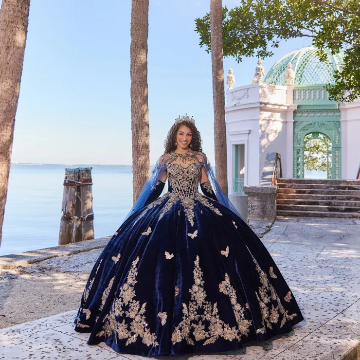 Dreamy Scoop Sweetheart Glitter Tulle Lace Appliques Quinceanera Dress