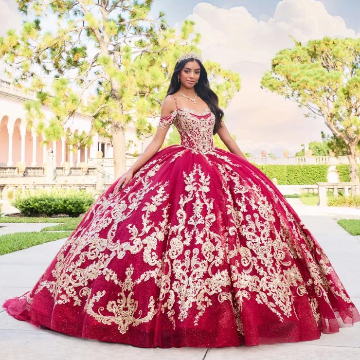 Dreamy Scoop Sweetheart Glitter Tulle Lace Appliques Quinceanera Dress #PR30153