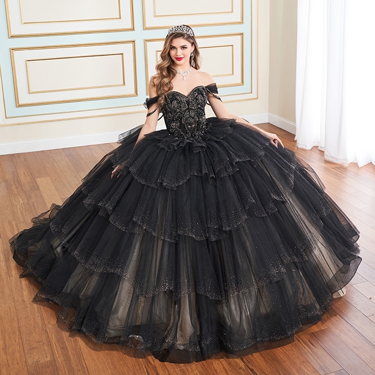 Breathtaking Sweetheart Beading Glitter Tulle Sequin Quinceanera Dress #PR30160