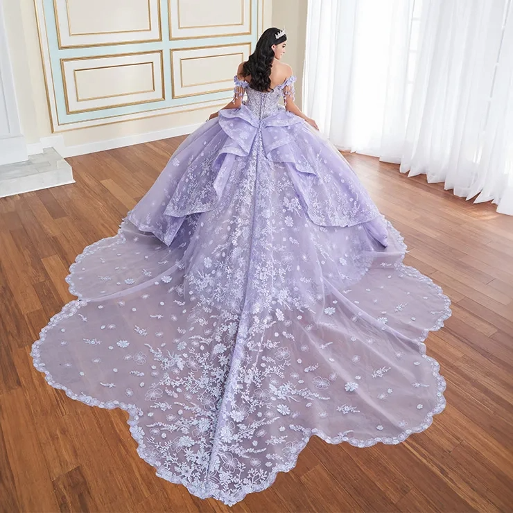Stardust Glow in the Dark Quinceanera Dress #PR30172