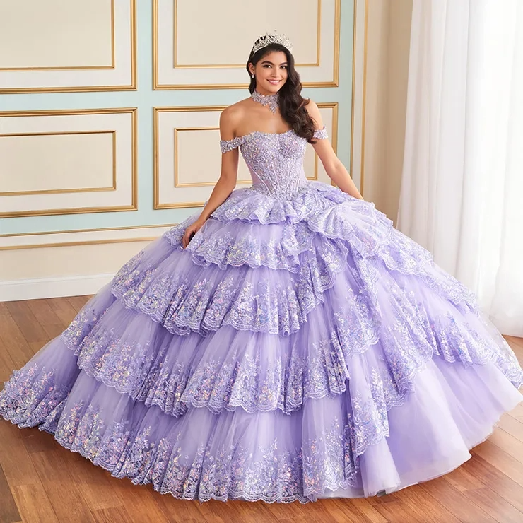 Ethereal Sweetheart Applique Beading Quinceanera Dress #PR30181