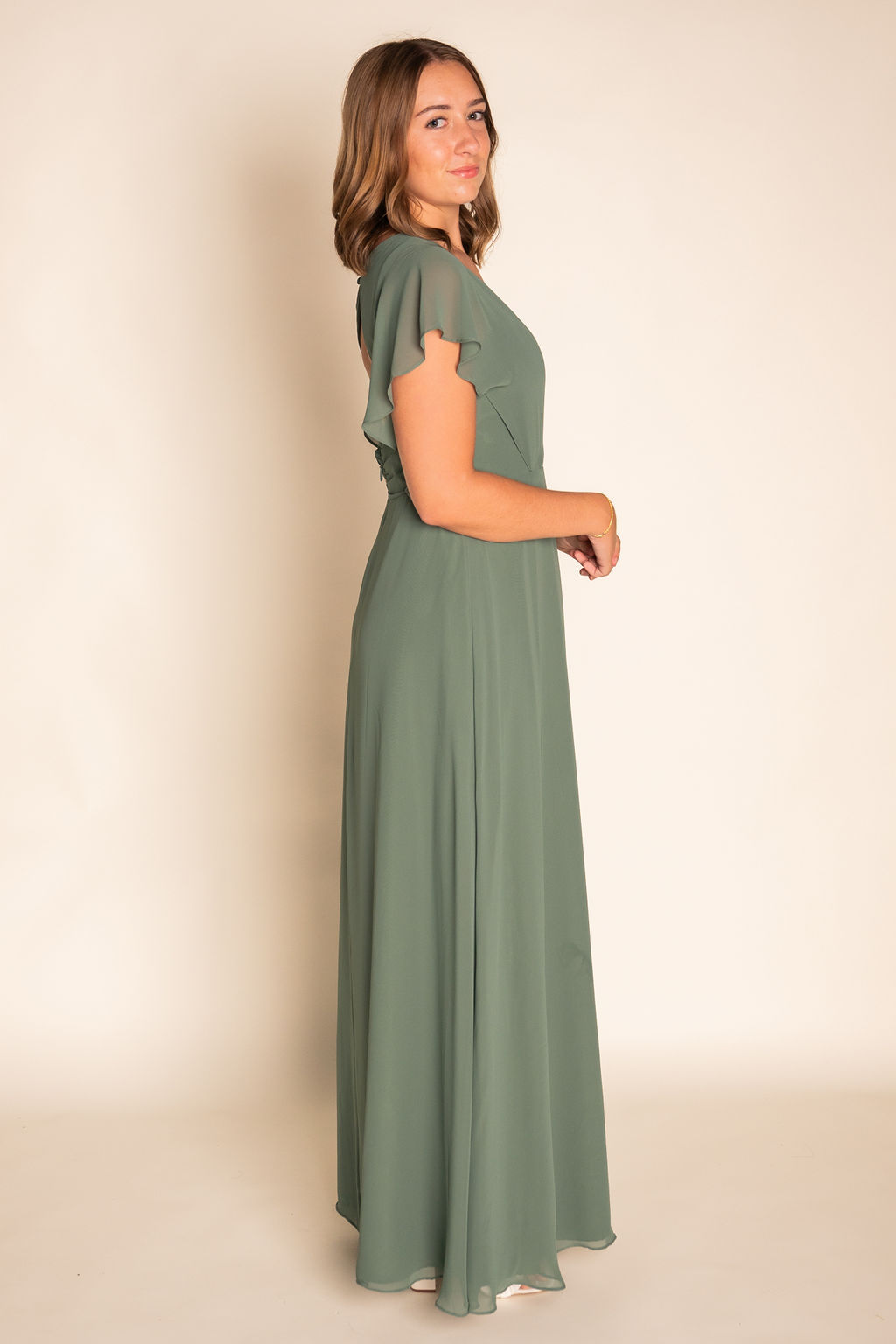 Flowy Chiffon Dress RJBM067