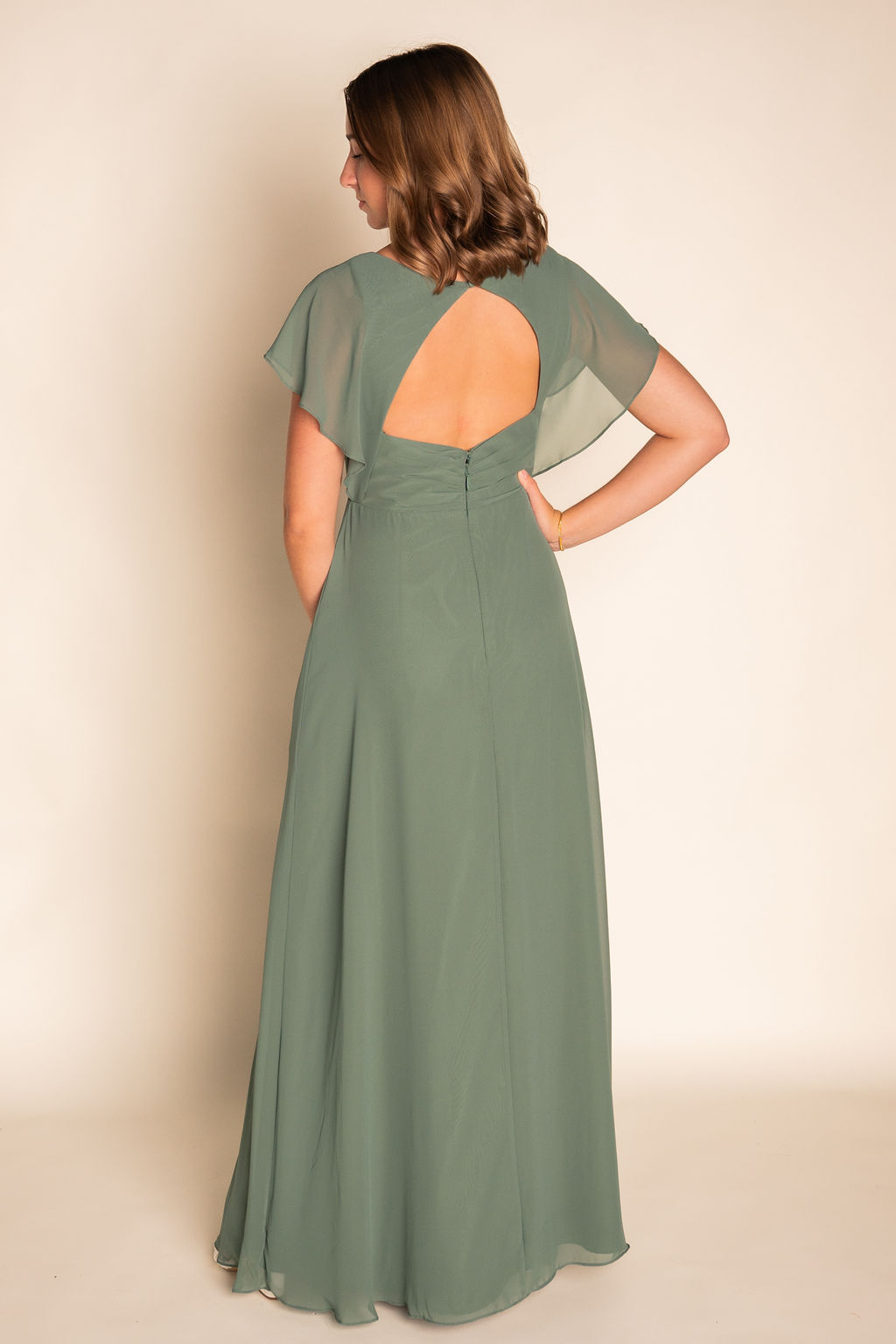 Flowy Chiffon Dress RJBM067