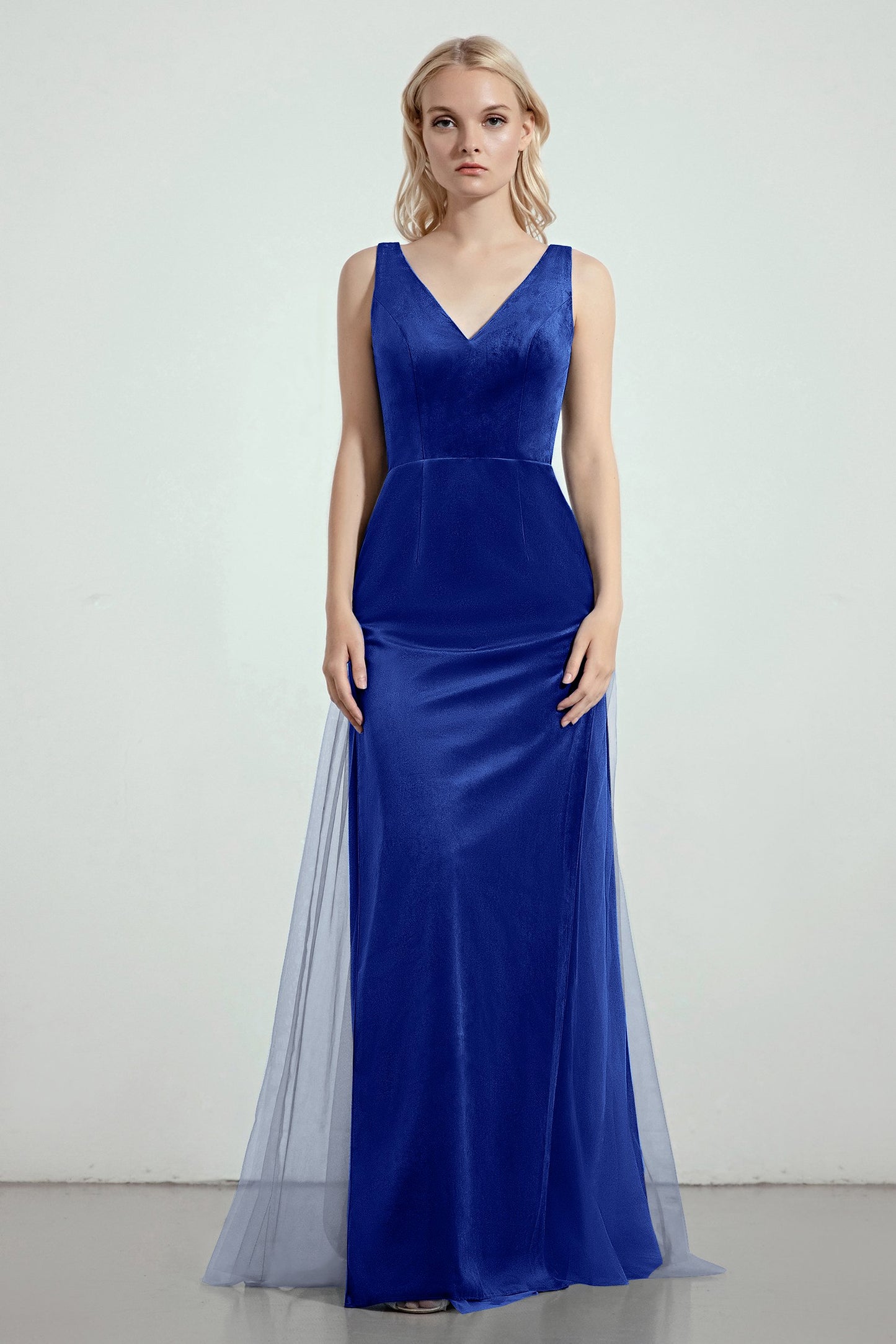 Sheath-Column Floor Length Bridesmaid Dress Formal Dresses CB0275