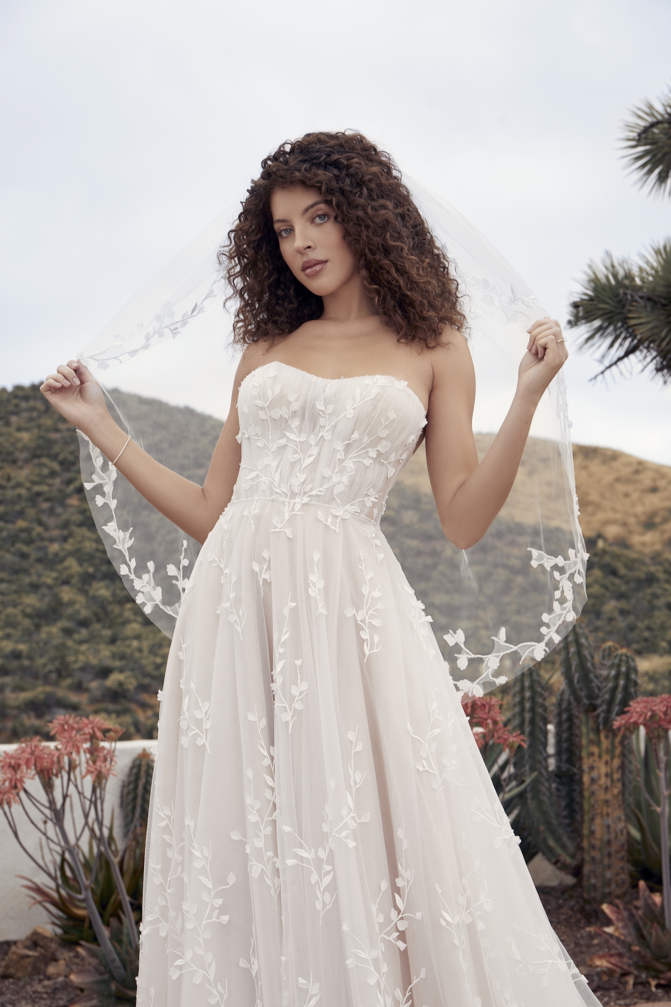 A-Line Silhouette Modified Strapless Sweetheart Gown
