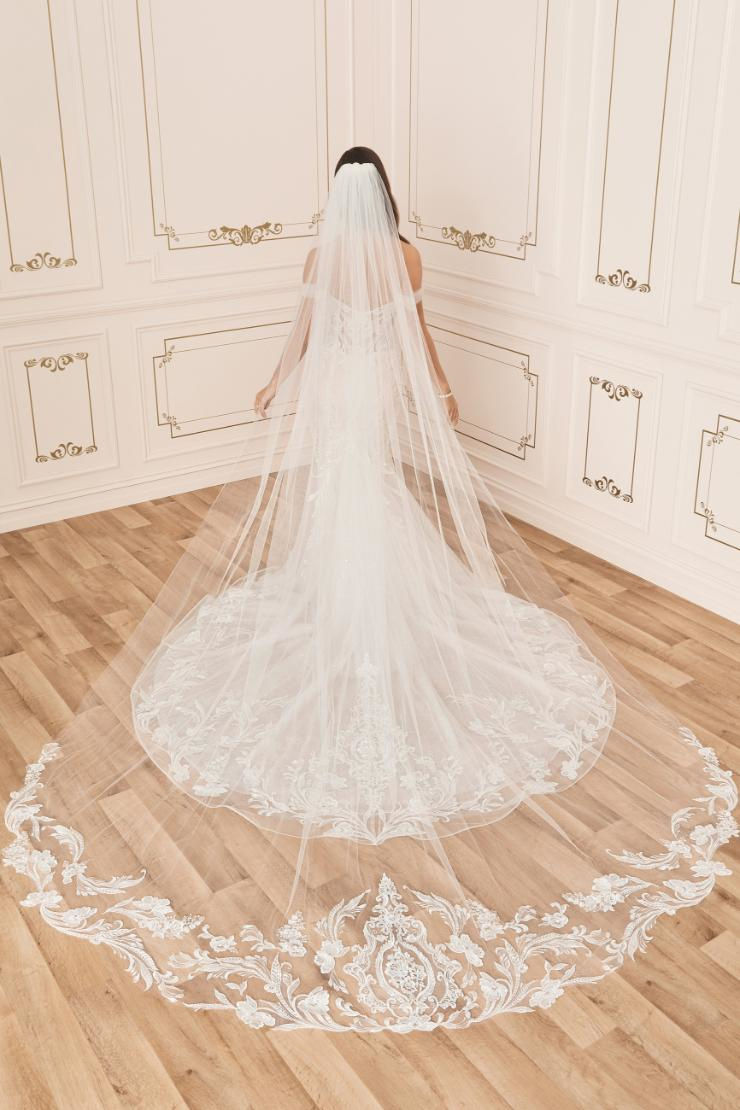 Ethereal Off The Shoulder Lace Wedding Gown #Y12033