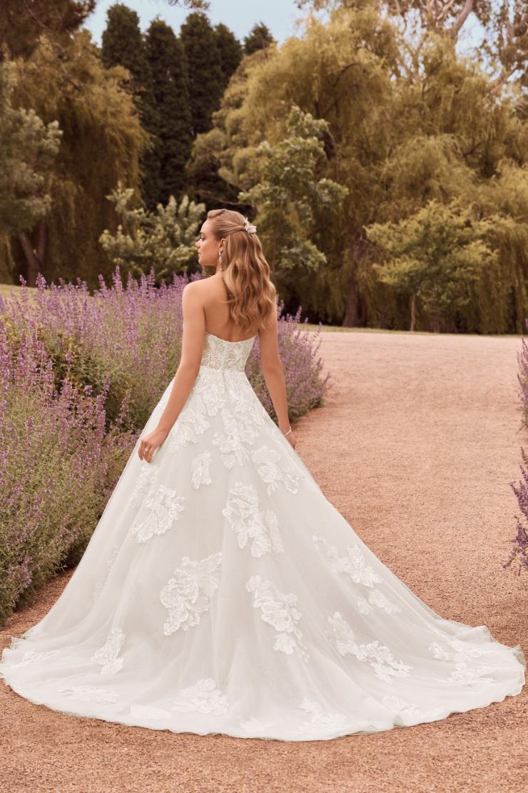 Strapless Sparkly Princess Wedding Dress #Y22188