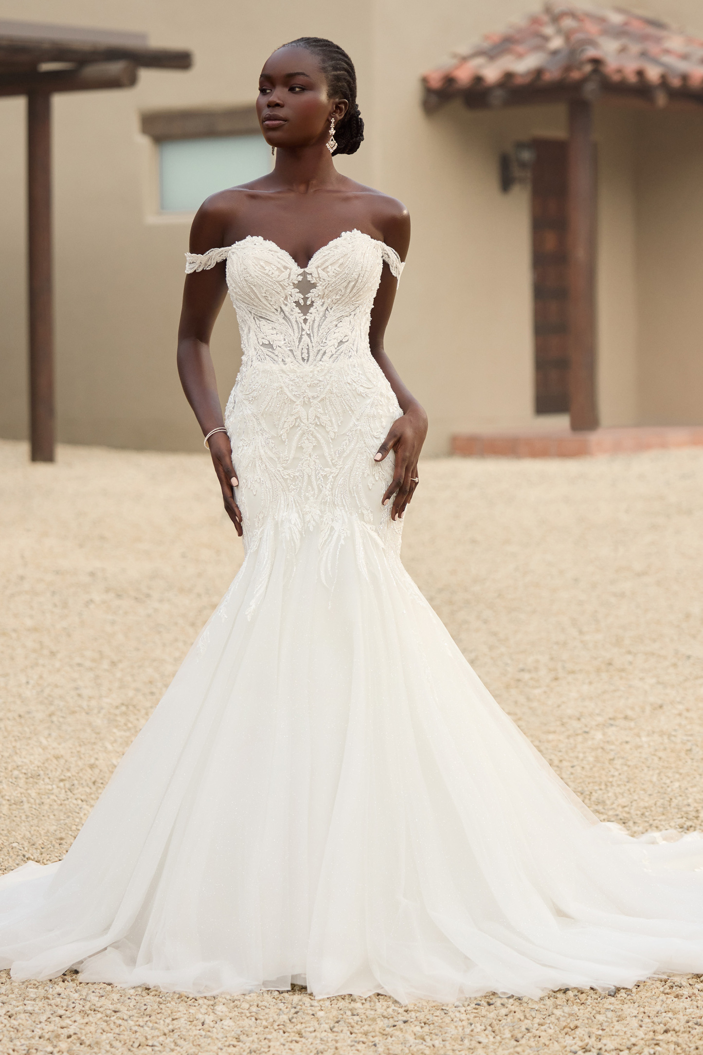 Stunning Mermaid Bridal Gown With Beading LAYLA | STYLE Y3156