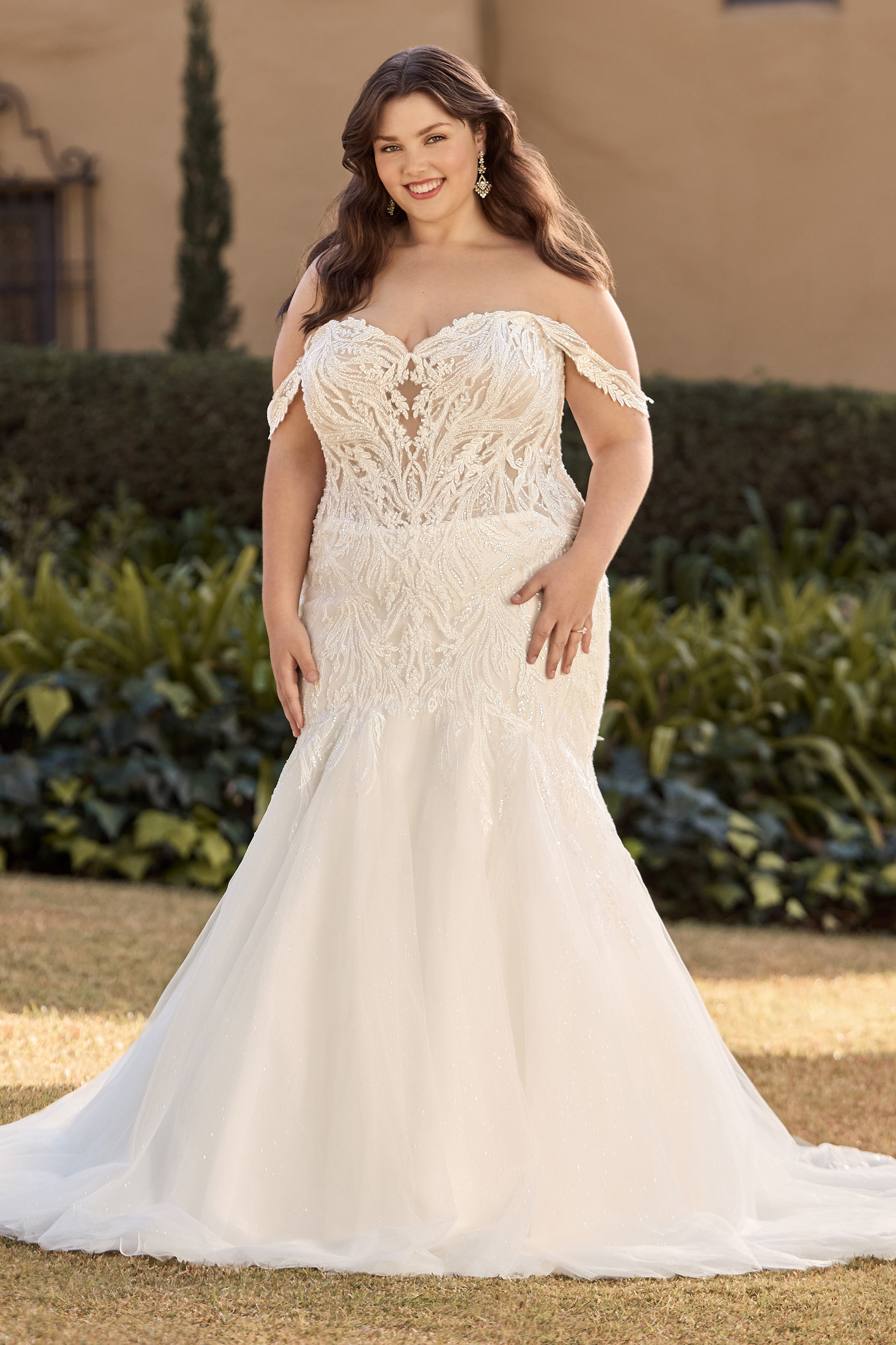Stunning Mermaid Bridal Gown With Beading LAYLA | STYLE Y3156