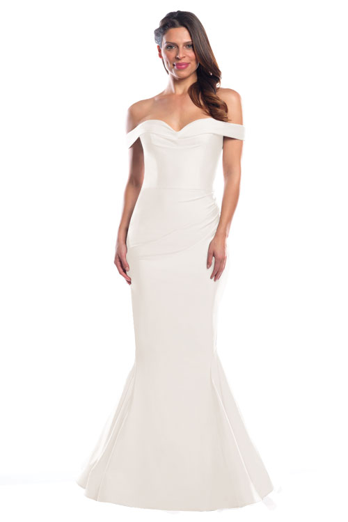BARI JAY STYLE 2059 Mermaid Sweetheart Lux Stretch Bridesmaid Dress
