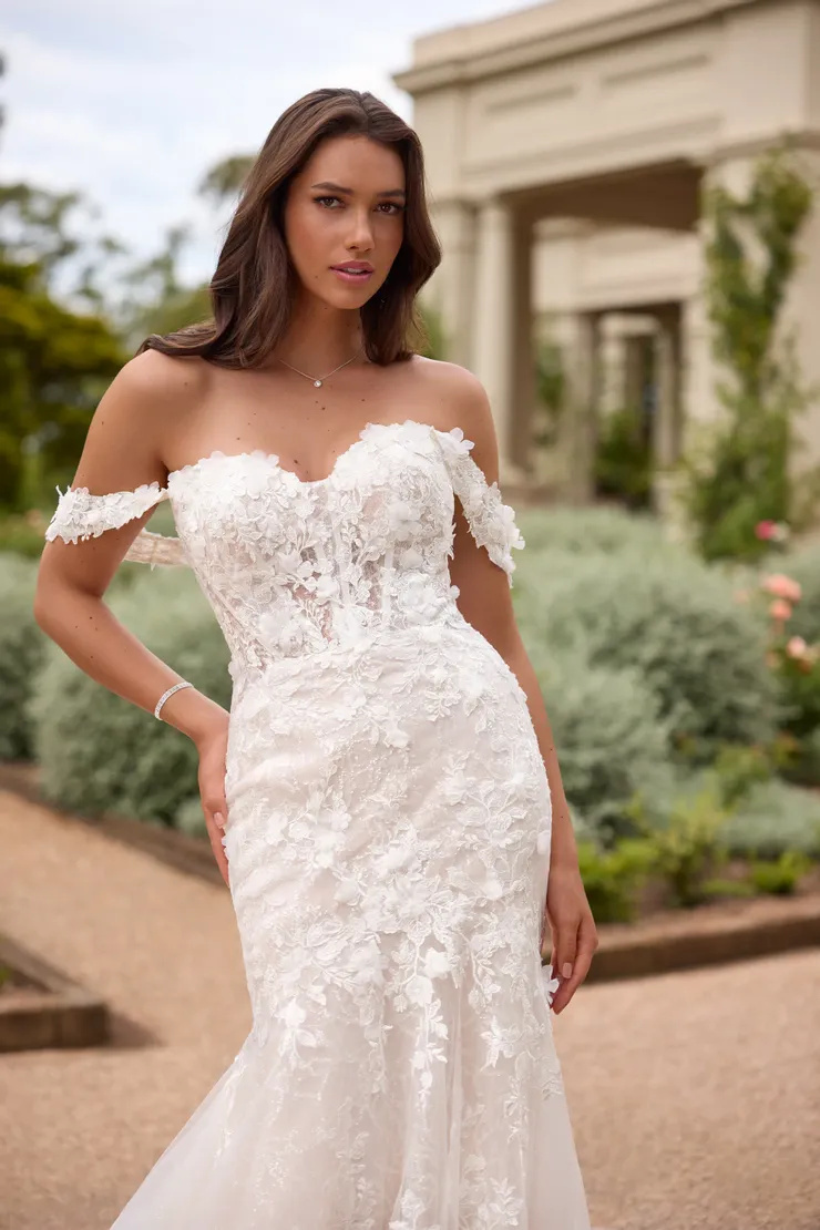 Sexy Mermaid Wedding Dress With Modern Sweetheart Neckline # ST622