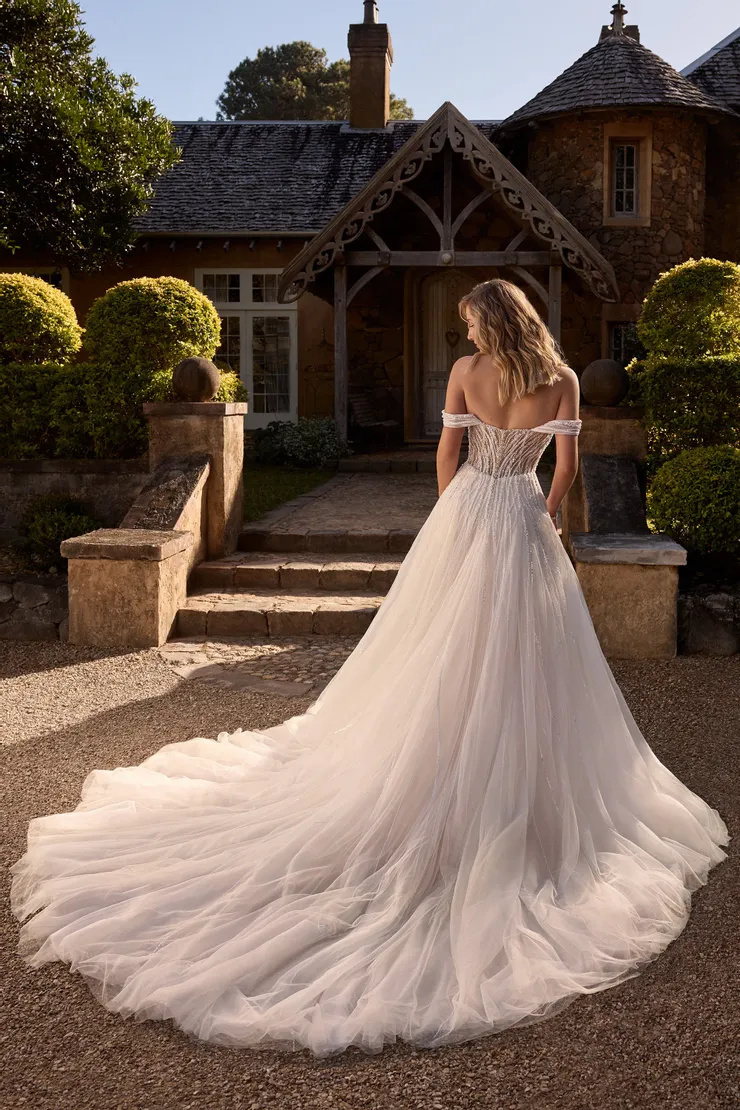 A-Line Sweetheart Beaded Bridal Gown # ST633