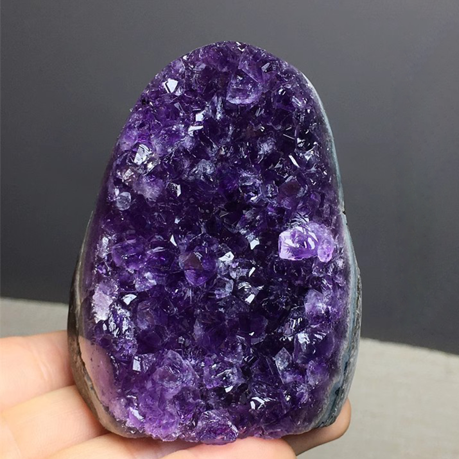 Natural amethyst clusters, positive energy feng shui decorative ornaments, eliminate negative energy to enhance positive energy and luck, optimize the magnetic field for home work and home, Valentine's Day, Thanksgiving, Father's Day, Mother's Day gifts