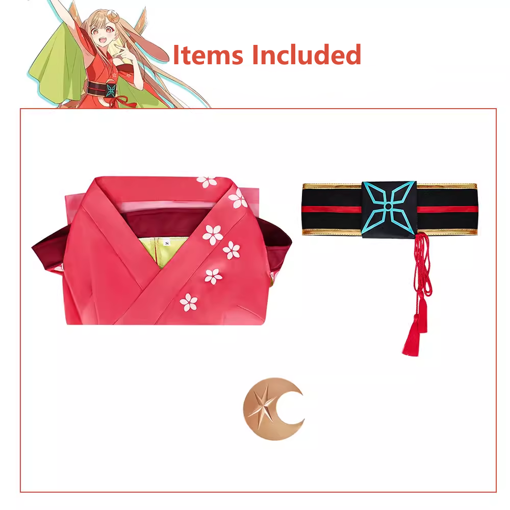  Cosmic Princess Kaguya! Tsukuyomi Cosplay Costume