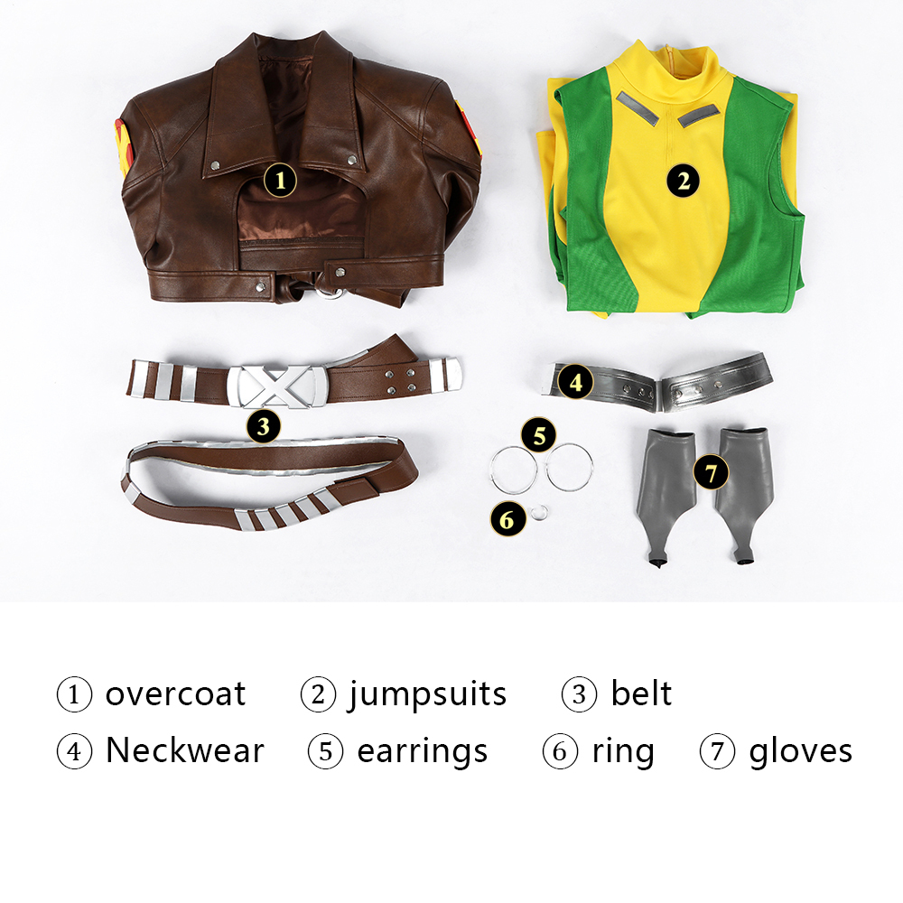  Marvel Rivals Rogue Cosplay Costume