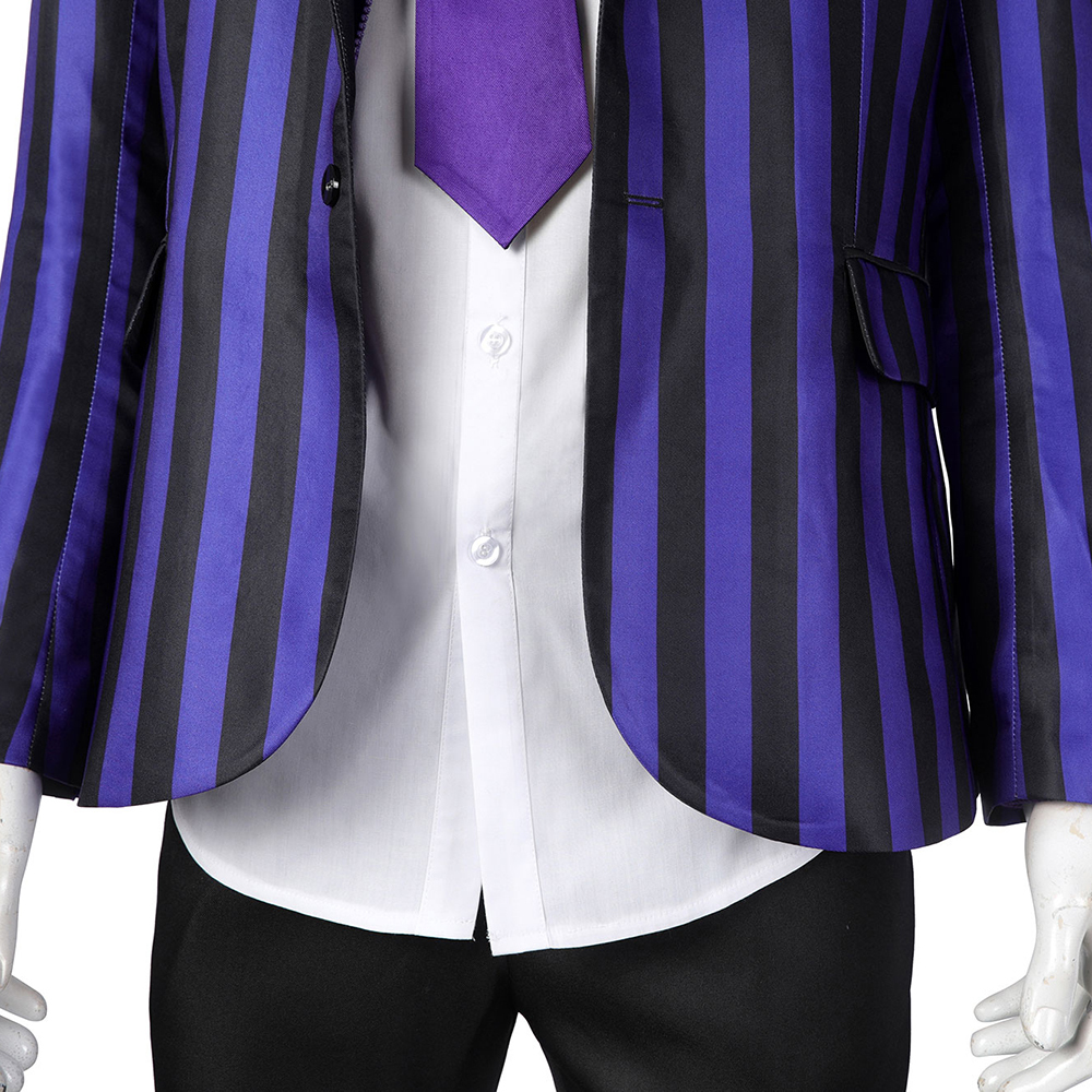  Wednesday The Addams Family  Nevermore Academy uniform Xavier Thorpe Ajax Petropoluss Cosplay Costume-Cosplay Instrumentality Project