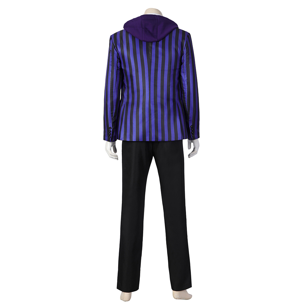  Wednesday The Addams Family  Nevermore Academy uniform Xavier Thorpe Ajax Petropoluss Cosplay Costume-Cosplay Instrumentality Project