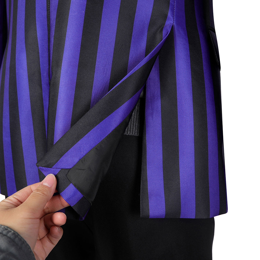  Wednesday The Addams Family  Nevermore Academy uniform Xavier Thorpe Ajax Petropoluss Cosplay Costume-Cosplay Instrumentality Project