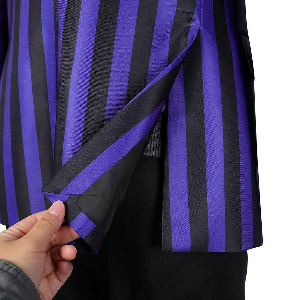  Wednesday The Addams Family  Nevermore Academy uniform Xavier Thorpe Ajax Petropoluss Cosplay Costume-Cosplay Instrumentality Project