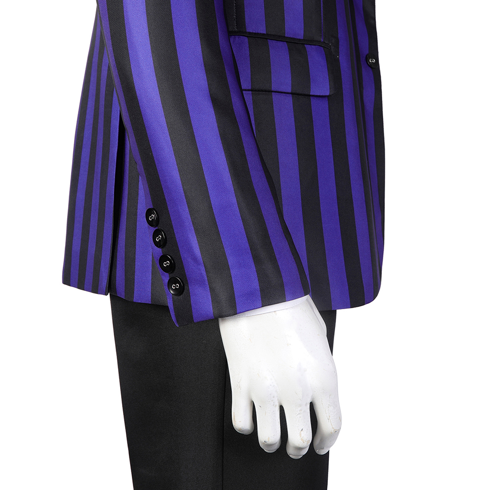  Wednesday The Addams Family  Nevermore Academy uniform Xavier Thorpe Ajax Petropoluss Cosplay Costume-Cosplay Instrumentality Project