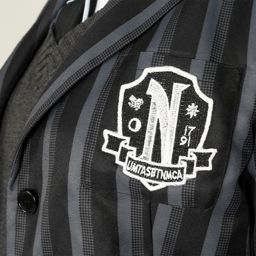  Wednesday The Addams Family Wednesday Addams Nevermore Academy uniform Cosplay Costume