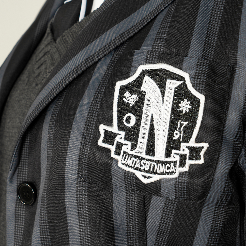  Wednesday The Addams Family Wednesday Addams Nevermore Academy uniform Cosplay Costume