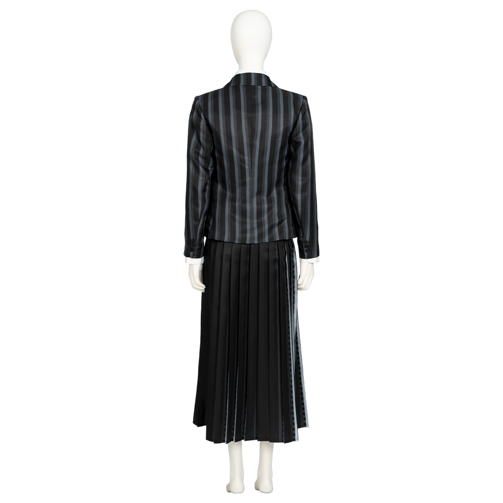  Wednesday The Addams Family Wednesday Addams Nevermore Academy uniform Cosplay Costume