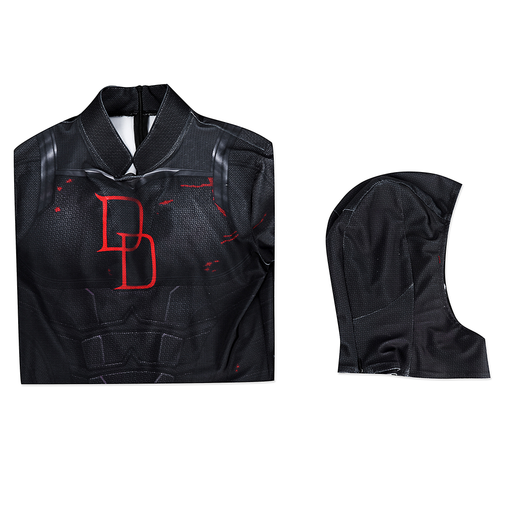 Daredevil Season 2 Matthew Michael "Matt" Murdock Blacck Cosplay Costume Jumpsuit