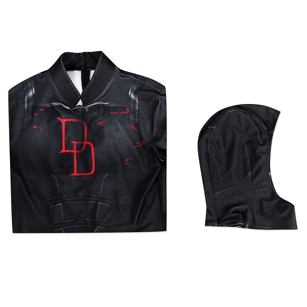 Daredevil Season 2 Matthew Michael "Matt" Murdock Blacck Cosplay Costume Jumpsuit